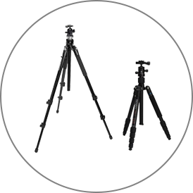 Manfrotto & Benro Tripods with Heads